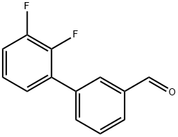 3-(2,3-Difluorophenyl)benzaldehyde Structure