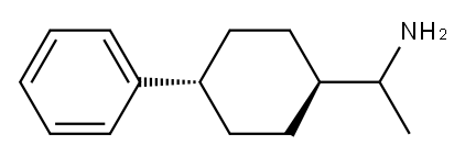 Cyclohexanemethanamine, alpha-methyl-4-phenyl-, trans-,84871-12-5,结构式