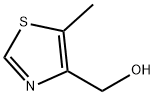 (5-メチル-1,3-チアゾール-4-イル)メタノール HYDROCHLORIDE 化学構造式