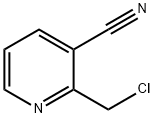 2-(氯甲基)-3-氰基吡啶 结构式