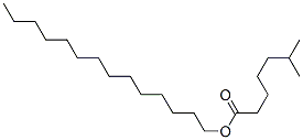 tetradecyl isooctanoate Struktur