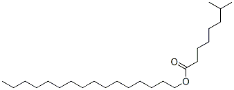 鲸蜡醇异壬酸酯 结构式