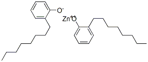 zinc bis(octylphenolate) Structure