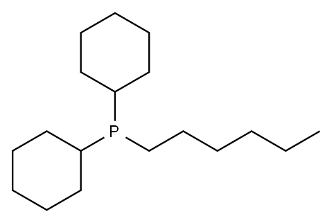 dicyclohexylhexylphosphine 结构式