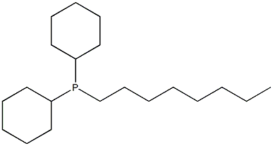 dicyclohexyloctylphosphine 结构式