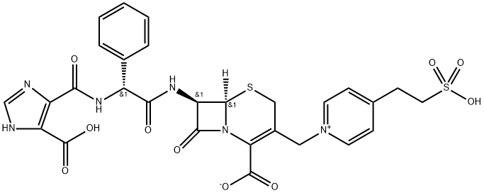 头孢咪唑, 84880-03-5, 结构式