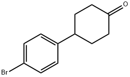 4-(4-BROMOPHENYL)CYCLOHEXANONE Structure