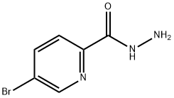2-Pyridinecarboxylicacid,5-bromo-,hydrazide(9CI) Structure