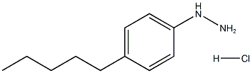 4-N-PENTYLPHENYLHYDRAZINEHYDROCHLORIDE
 Structure