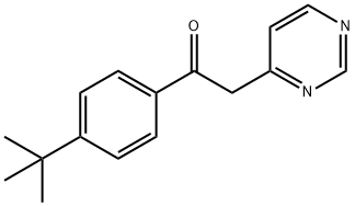 1-(4-叔丁苯基)-2-嘧啶-4-基乙酮
