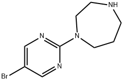 1-(5-溴吡啶)[1,4]二氮杂庚烷, 849021-44-9, 结构式