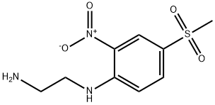 N-(2-AMINOETHYL)-N-[4-(METHYLSULFONYL)-2-NITROPHENYL]AMINE
 Structure