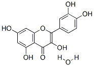 ケルセチン水和物 化学構造式