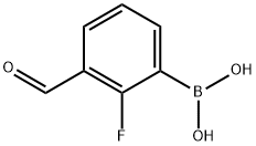 2-氟-3-甲酰基苯基硼酸, 849061-98-9, 结构式