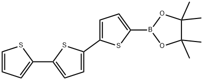 2,2:5,2-三联噻吩-5-硼酸频那醇酯, 849062-17-5, 结构式