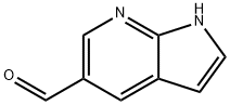 7-氮杂吲哚-5-甲醛, 849067-90-9, 结构式