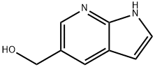 (1H-PYRROLO[2,3-B]PYRIDIN-5-YL)-METHANOL Struktur