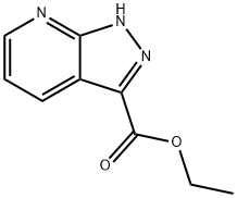 1H-Pyrazolo[3,4-b]pyridine-3-carboxylicacid,ethylester Structure