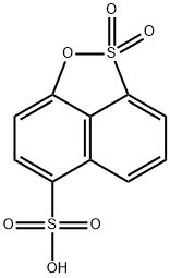 naphth[1,8-cd]-1,2-oxathiole-6-sulphonic acid 2,2-dioxide Structure