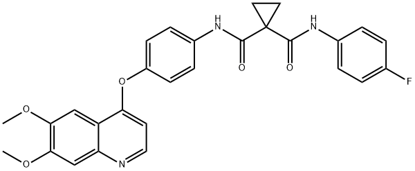 卡博替尼,849217-68-1,结构式