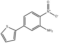 2-Amino-4-(thien-2-yl)nitrobenzene, 2-(3-Amino-4-nitrophenyl)thiophene|2-硝基-5-(噻吩-2-基)苯胺