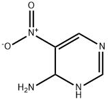 4-Pyrimidinamine, 1,4-dihydro-5-nitro- (9CI) 结构式