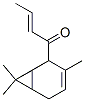1-(3,7,7-trimethylbicyclo[4.1.0]hept-3-en-2-yl)-2-buten-1-one 结构式