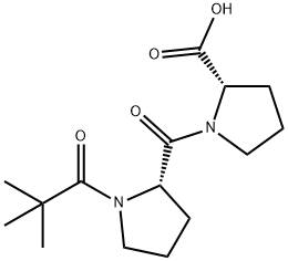N-pivaloylprolylproline 结构式