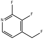 Pyridine, 2,3-difluoro-4-(fluoromethyl)- (9CI) 结构式