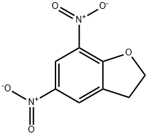 2,3-Dihydro-5,7-dinitrobenzofuran Struktur