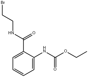 ethyl [2-[(2-bromoethyl)aminocarbonyl]phenyl]carbamate 结构式