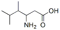 Hexanoic  acid,  3-amino-4,5-dimethyl- 结构式