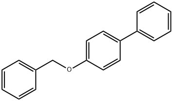 4-ベンジルオキシビフェニル 化学構造式