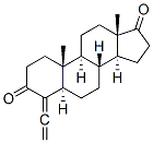 4-Ethenylidene-5alpha-androstane-3,17-dione Structure
