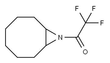 9-Azabicyclo[6.1.0]nonane, 9-(trifluoroacetyl)- (9CI) 结构式