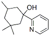 3,3,5-trimethyl-1-(2-pyridyl)cyclohexan-1-ol 结构式