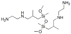 N,N''-[(1,3-dimethoxy-1,3-dimethyldisiloxane-1,3-diyl)bis(2-methylpropane-3,1-diyl)]bis(ethylenediamine) 结构式