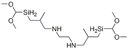 N,N'-bis[3-(dimethoxymethylsilyl)-2-methylpropyl]ethylenediamine Structure