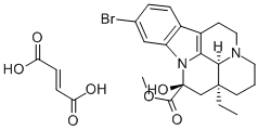 富马酸溴长春胺 结构式