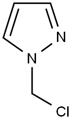 1-CHLOROMETHYL-1H-PYRAZOLE Struktur