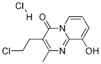 3-(2-chloroethyl)-9-hydroxy-2-methyl-4H-pyrido[1,2-a]pyrimidin-4-one hydrochloride Struktur