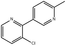 3-chloro-6'-methyl-[2,3']bipyridinyl 结构式