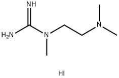 N-[2-(DIMETHYLAMINO)ETHYL]-N-METHYLGUANIDINE HYDROIODIDE Struktur