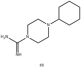 4-环己基哌嗪-1-羧酰亚胺氢碘酸盐, 849776-37-0, 结构式