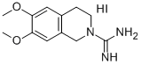 6,7-DIMETHOXY-3,4-DIHYDROISOQUINOLINE-2(1H)-CARBOXIMIDAMIDE HYDROIODIDE Struktur