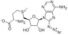 8-AZIDO-S-ADENOSYLMETHIONINE 结构式