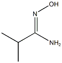 N'-HYDROXY-2-METHYLPROPANIMIDAMIDE Struktur