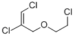 3-(2-chloroethoxy)-1,2-dichloropropene 结构式