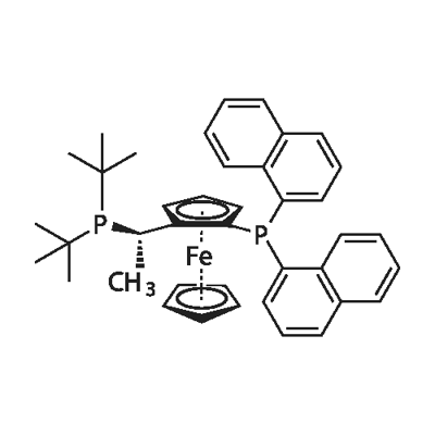 849924-44-3 (2S)-1-[(1S)-1-[双(1,1-二甲基乙基)膦]乙基]-2-(二-1-萘基膦)二茂铁(符合 CAS 标准)