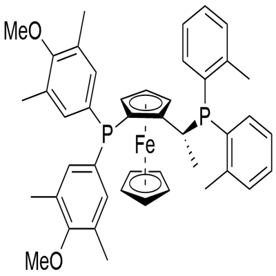 (R)-1-{(S)-2-[BIS(4-METHOXY-3,5-DIMETHYLPHENYL)PHOSPHINO]FERROCENYL}-ETHYLBIS(2-